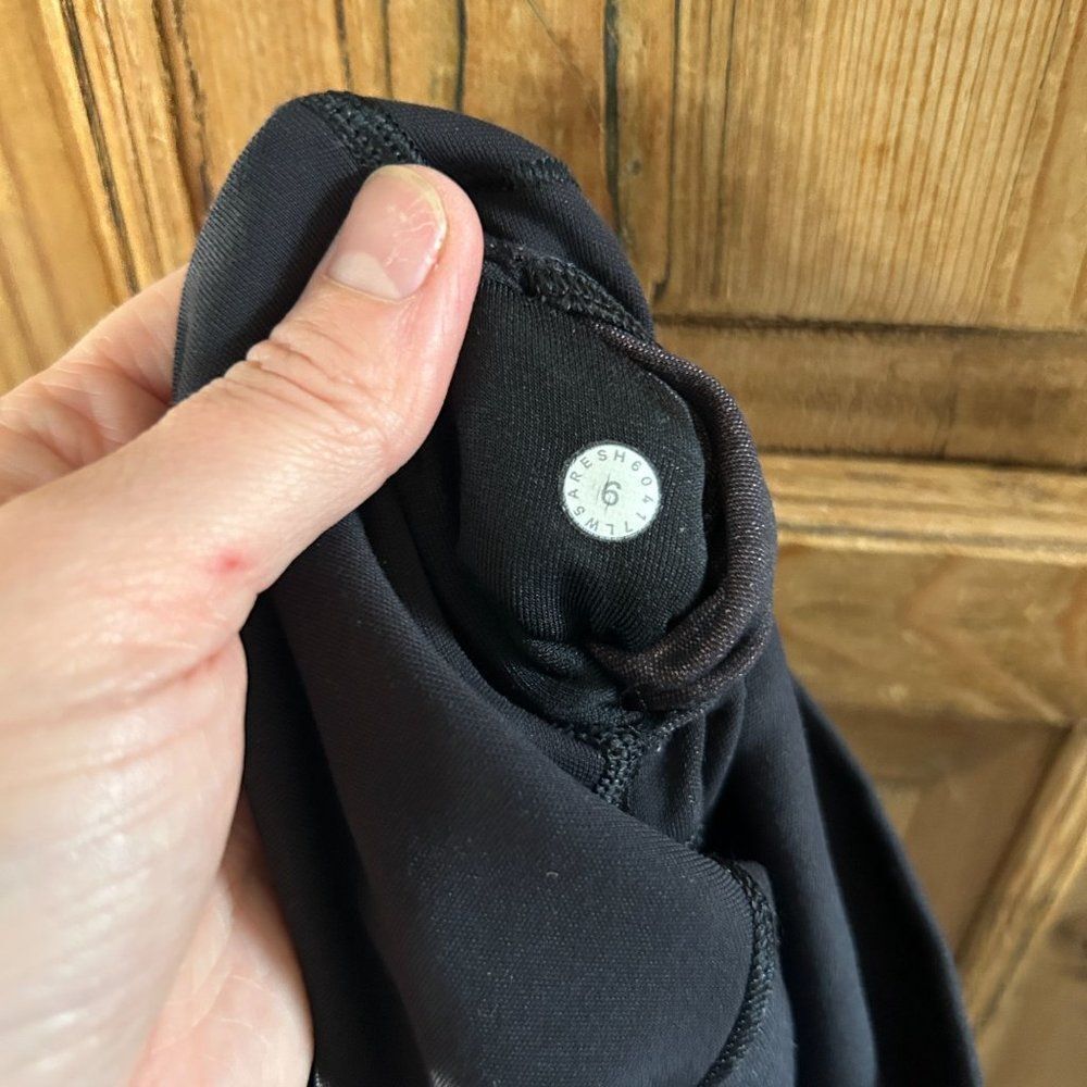 Lululemon 6 Wunder Under Hi-Rise Tight (Ombre Speckle) 28" Ombre Speckle Black Y - Picture 11 of 11